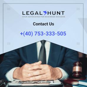 LegalHunt contact banner with phone number and gavel on desk
